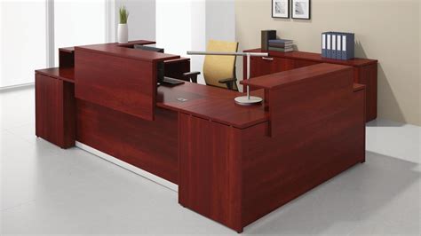 New Office Reception Area : Groupe Lacasse Reception Furniture at ...