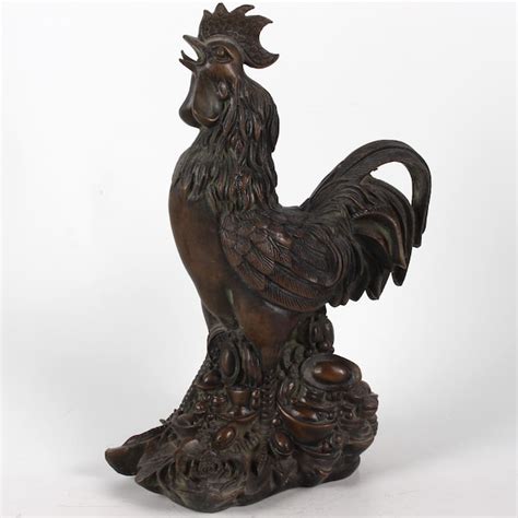 Rooster Statue - Etsy