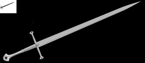 ArtStation - Anduril Sword Game ready | Game Assets