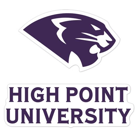 High Point Panthers NCAA Logo Sticker