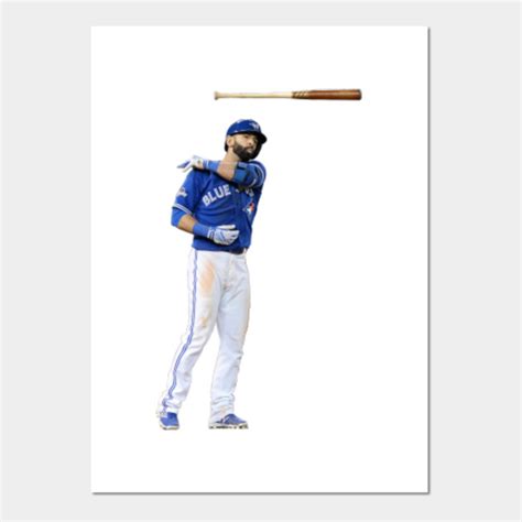 Jose Bautista Bat Flip - Toronto Blue Jays - Posters and Art Prints | TeePublic