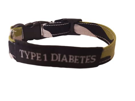 Medical alert bracelet Camo Type 1 or Type 2 in 3 adjustable sizes » Pimp Your Pump