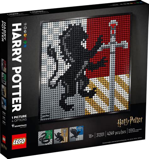 Brickfinder - Get Yourself Sorted With The LEGO Art Harry Potter ...