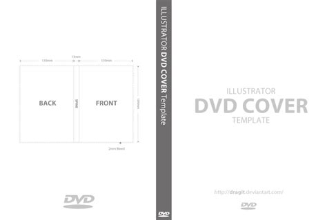 12 PSD DVD Template Actual Images - Free DVD Case Cover Template ...