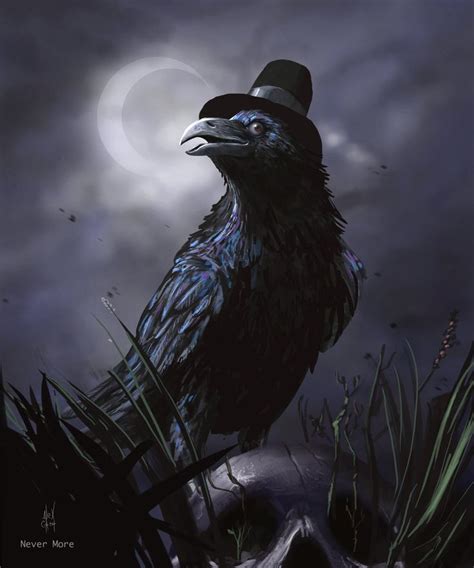 Pin by Jeanne Loves Horror💀🔪 on Crow Raven | Crows artwork, Raven art ...