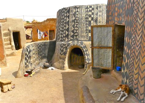 Photos Document the Decorated Clay Houses of a Royal African Village