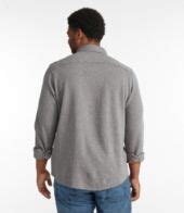 Men's Washed Cotton Double-Knit Chamois Shirt, Long-Sleeve | Shirts at L.L.Bean
