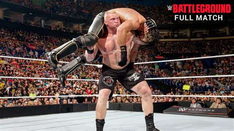 Seth Rollins vs. Brock Lesnar - WWE World Heavyweight Title Match: WWE ...