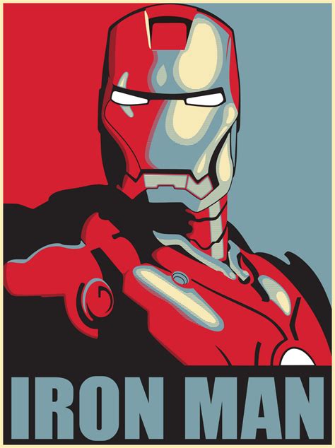 IRON MAN HOPE POSTER by Dimah8school on DeviantArt