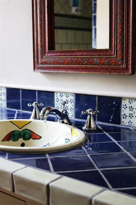 Ceramic Tile Bathroom Countertops | HGTV