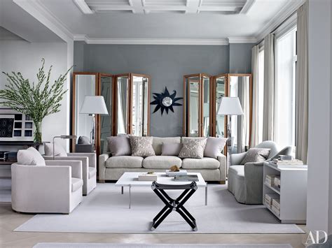 Gray Bedroom & Living Room Paint Color Ideas Photos | Architectural Digest
