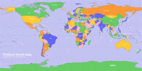 vectorial world map