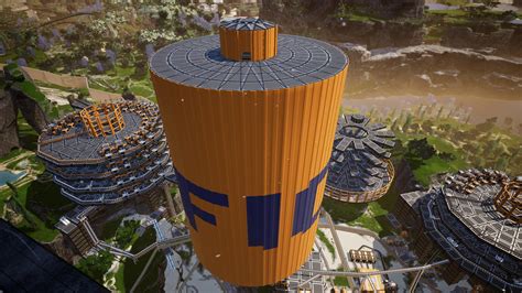 Finally happy with my round tower factory design : r/SatisfactoryGame