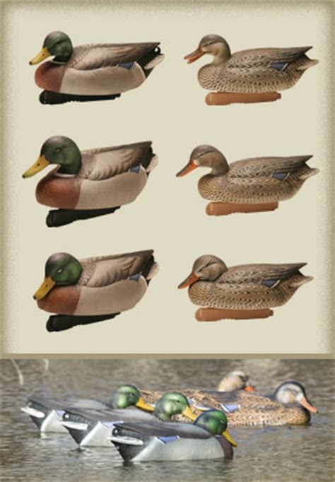 Prairiewind Decoys. MALLARD FLOATING DUCK DECOYS 6 pk. (474270) by ...