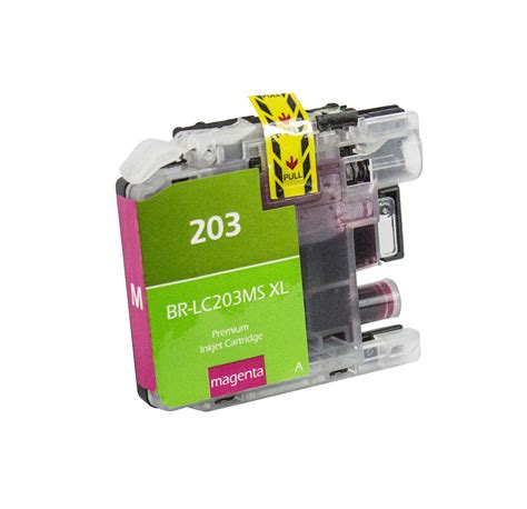 Brother LC203 High Yield Magenta Compatible Printer Ink Cartridge ...