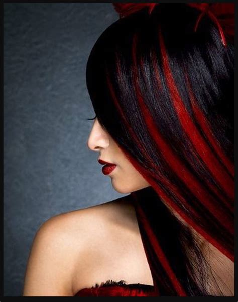 79 Gorgeous What Colour Streaks Look Good On Black Hair Hairstyles Inspiration - Stunning and ...