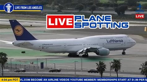 🔴LIVE PLANE SPOTTING at Los Angeles International Airport (LAX) - YouTube