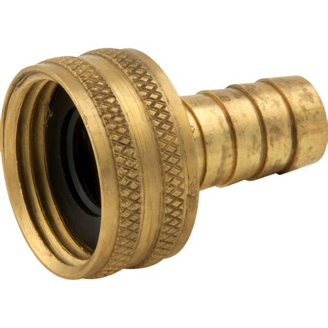 Hose Barb Adapter - 3/4" FHT x 1/2" ID Hose Barb - PlumbShop®