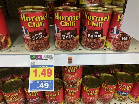 Hormel Chili Only $0.22 at Kroger Mega Sale!