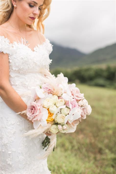 A Chic Gold And Pink Tented Wedding In Hawaii