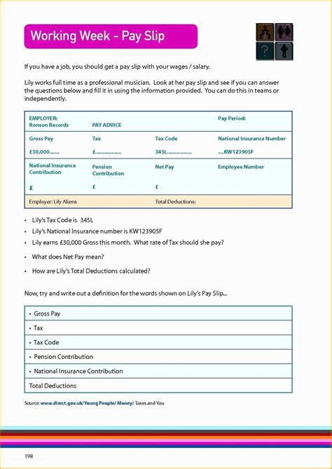 Free Earnings Statement Template Of Free Employee Earnings Statement ...