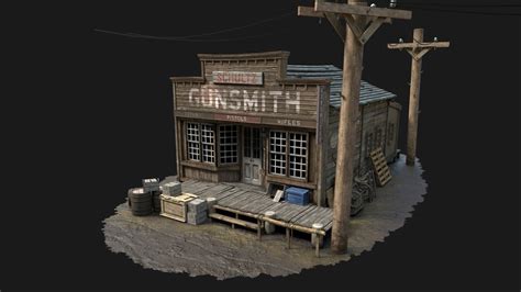 ArtStation - Schultz Gunsmith. RDR2 Fan Art.