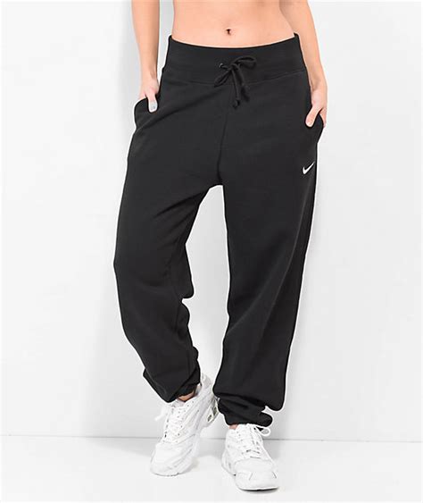 Nike Sportswear Phoenix Black High Waisted Sweatpants