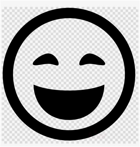 Happy Emojis Black And White Clipart Emoticon Smiley - Depeche Mode Cd Png - Free Transparent ...