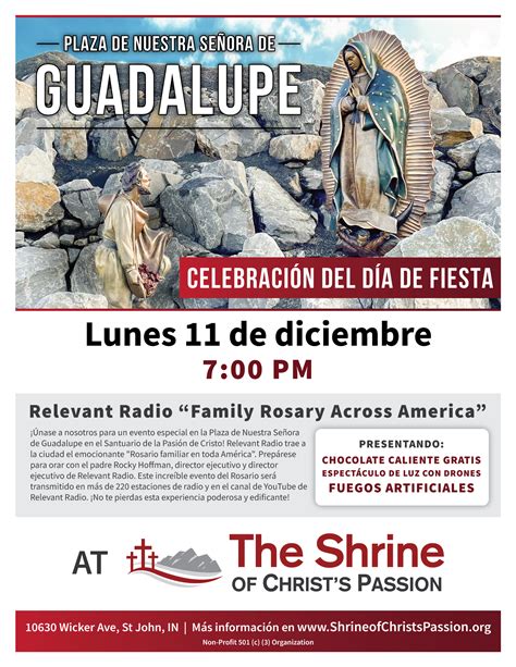 Feast Day Celebration - Our Lady of Guadalupe - The Shrine Of Christ's ...