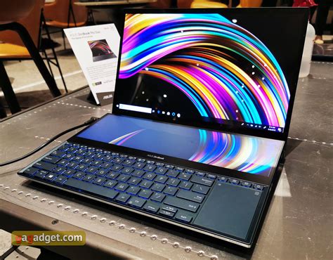 Ноутбук ASUS ZenBook Pro Duo с двумя экранами: первые впечатления | gagadget.com