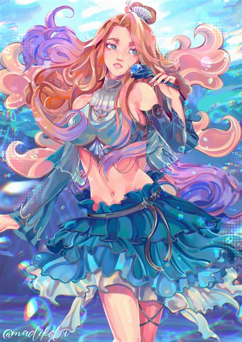 Ocean Song Prestige Seraphine by @madikdev : r/SeraphineMains