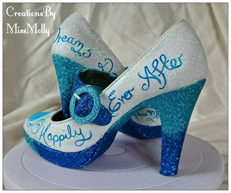 Cinderella Inspired Customised Wedding Shoes/ Disney Shoes/ - Etsy UK