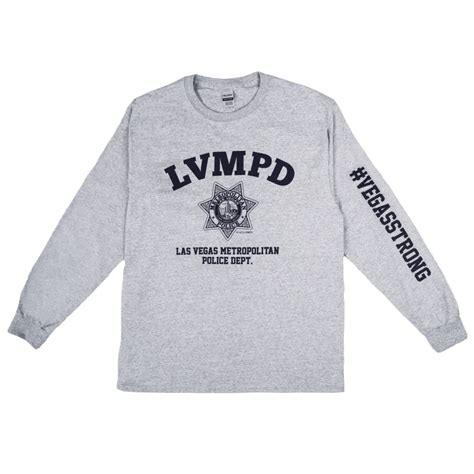 LVMPD Grey Long Sleeve Shirt | Las Vegas Metropolitan Police Department ...