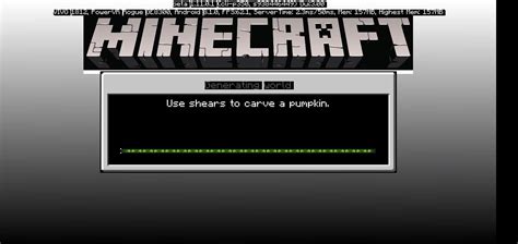 a loading screen : r/Minecraft