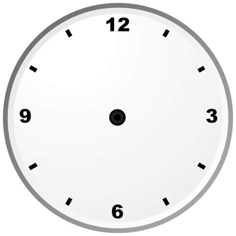 File:Analogue clock face.svg - Wikimedia Commons