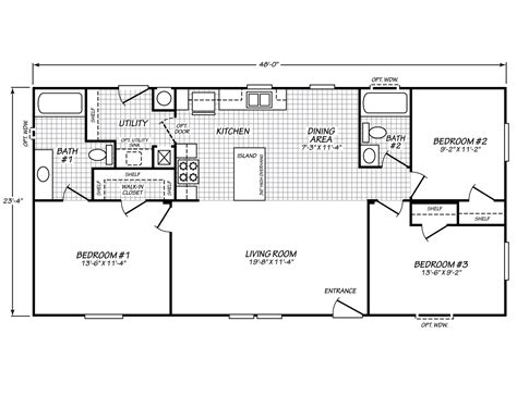 Fleetwood Mobile Homes Floor Plans 1993 – Two Birds Home