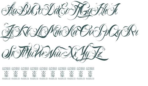 10 Old Script Font Generator Images - Old English Tattoo Fonts, Tattoo ...