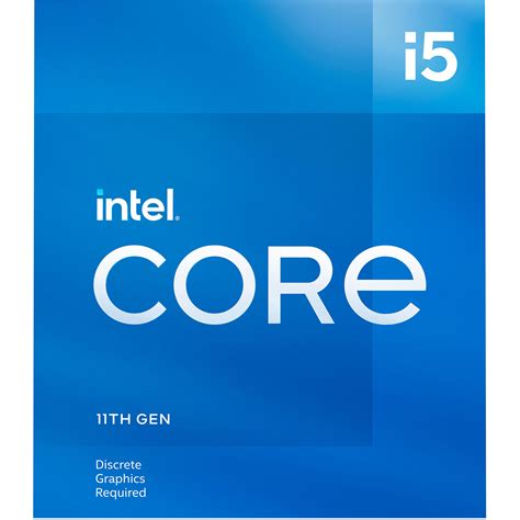 Intel Core i5-11400F 2.6 GHz Six-Core LGA 1200 BX8070811400F B&H