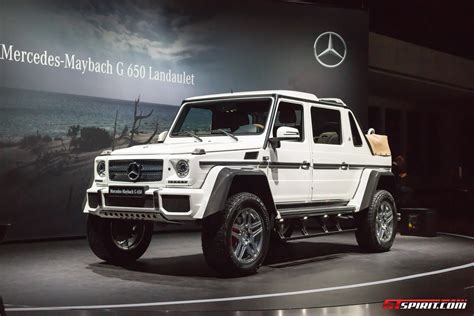 Geneva 2017: Mercedes-Maybach G650 Landaulet - GTspirit