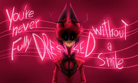 Alastor's Smile - Hazbin Hotel HD Wallpaper