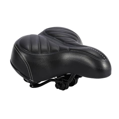 Bike Seat Cushion Comfortable Wide Big Bum Bicycle Gel Cruiser Extra Sporty Soft Pad Saddle Seat ...