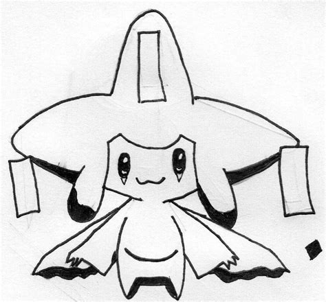 Jirachi Sketch by TailsTheRipper on DeviantArt