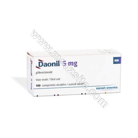 Daonil 5 mg (Glibenclamide) | Uses, Side Effects, Price