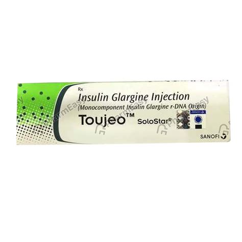 Toujeo 300 IU/ML Solution For Injection (1.5) - Uses, Side Effects, Dosage, Composition & Price ...