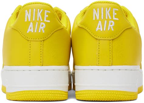 Nike Yellow 'Color of The Month' Edition Air Force 1 Low Sneakers Nike