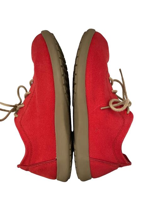 Crocs Canvas Shoes Men's Sz 8 Venture Red Lace Up Oxfords | eBay