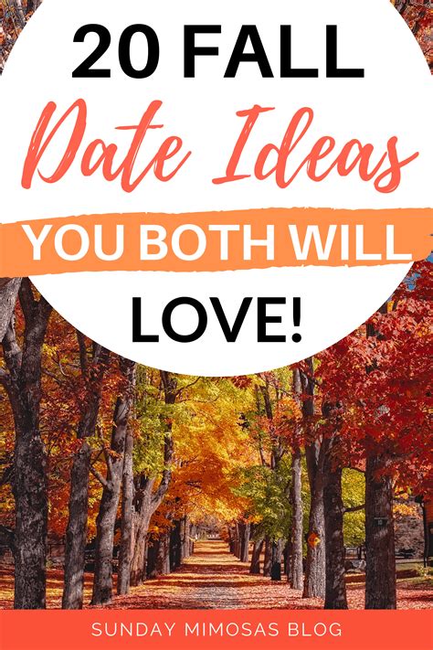 20 Budget-Friendly Fall Dates Ideas You Both Will Love! - Sunday Mimosas