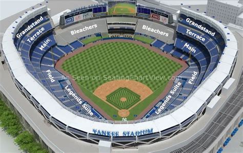 Yankee Stadium, Bronx NY - Seating Chart View