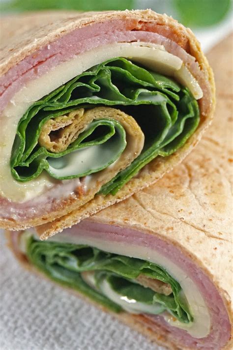 Ham and Cheese Wrap - Modern Yum