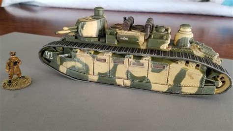 French Char 2C tank - 28mm - Wargaming3D